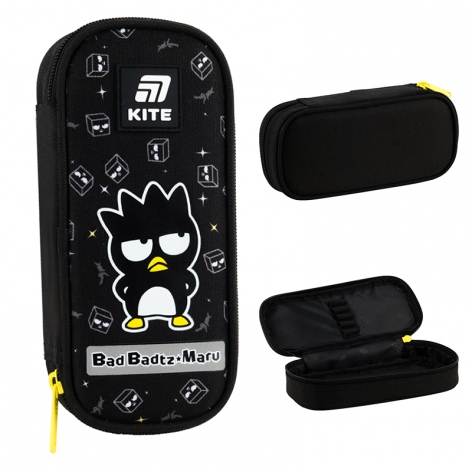 Пенал на блискавці без наповнення на одне відділення Hello Kitty-3 Kite hk25-662-3