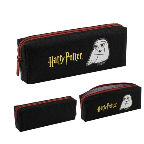Пенал на блискавці без наповнення на одне відділення Harry Potter Kite hp25-642