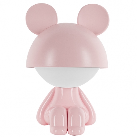 Світильник-нічник LED з акумулятором Cute Mouse, рожевий Kite k25-316-2-2