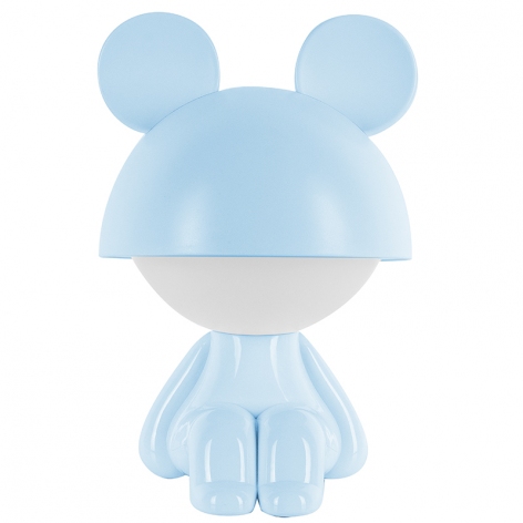 Світильник-нічник LED з акумулятором Cute Mouse, блакитний Kite k25-316-2-3