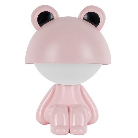 Світильник-нічник LED з акумулятором Cute Froggy, рожевий Kite k25-316-3-2