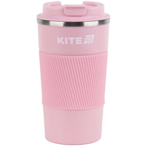 Термокружка 510 мл, рожева Kite k25-458-3
