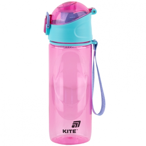 Пляшечка для води, 530 мл, рожева Kite k25-400-1