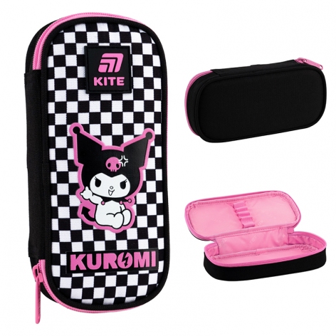 Пенал на блискавці без наповнення на одне відділення Hello Kitty-4 Kite hk25-662-4