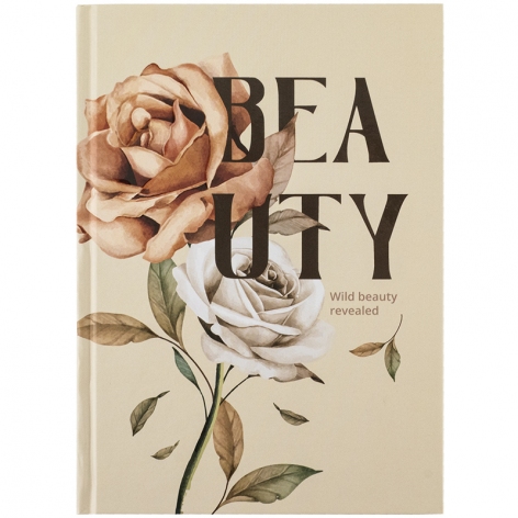 Записна книжка А5, 96 арк. в клітинку в твердій обкладинці Beauty Axent 8459-7-a