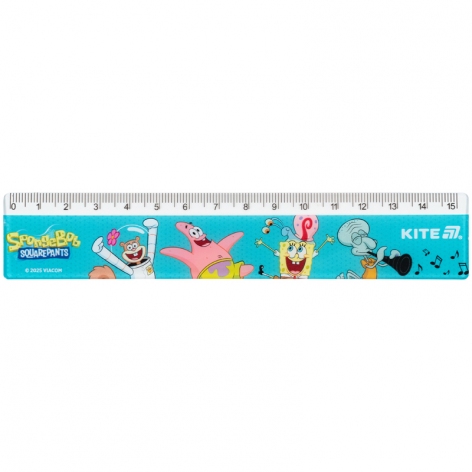 Лінійка пластикова, 15см SB KITE sb25-090