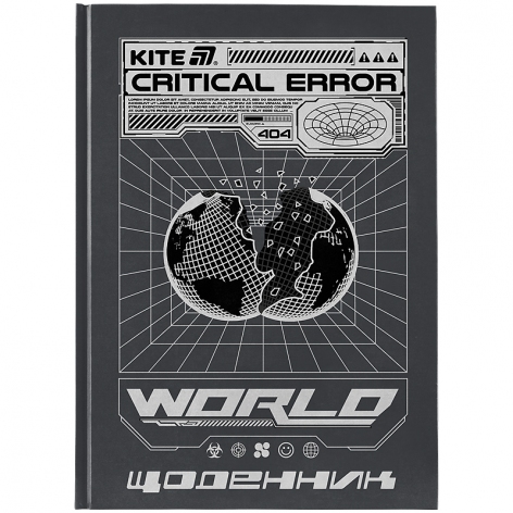 Щоденник шкільний, тверда обкладинка, World Kite k25-262-8