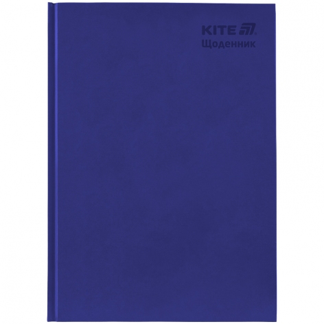 Щоденник шкільний, тверда обкладинка, Kite k25-262-15 синій
