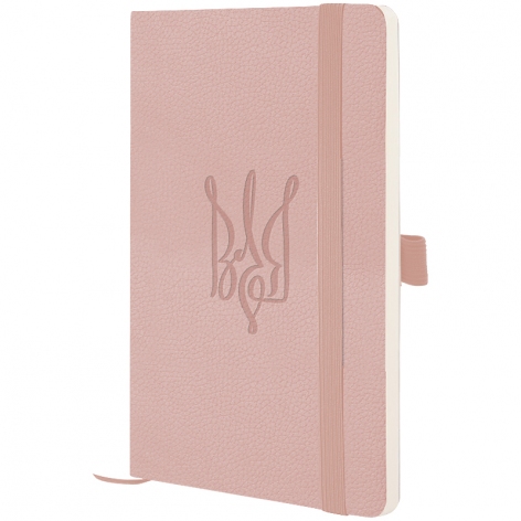 Записна книжка Partner Soft Skin А5-(125х195мм) на 96 арк. кремовий блок в клітинку Воля Axent 8616-24-3-a пудра