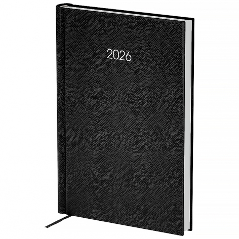 Щоденник датований 2026 Classic Style, 145*210, с/т чорний AXENT 8840-26-1-a