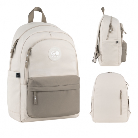 Рюкзак Education Teens 141L бежевый, коричневый GoPack go26-141l-1