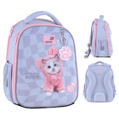 Рюкзак Education каркасный 555 Studio Pets KITE sp26-555s