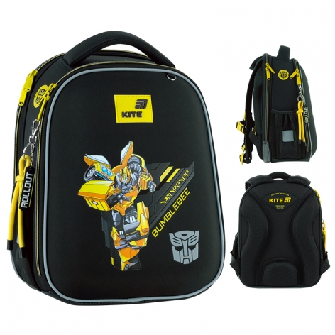 Рюкзак Education каркасный 555 Transformers KITE tf26-555s
