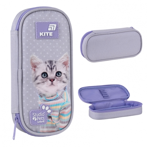 Пенал на одно отделение с органайзером без наполнения 662 Studio Pets KITE sp26-662