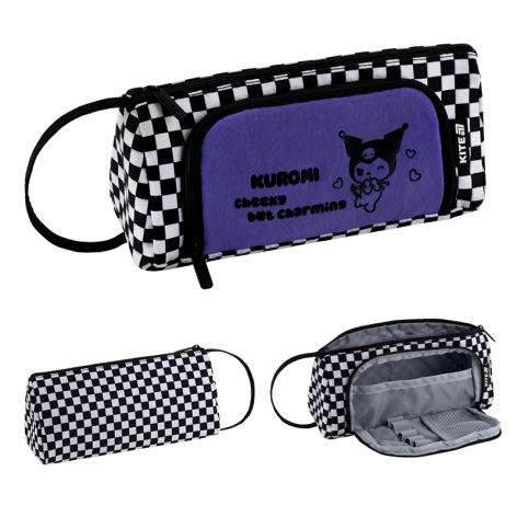 Пенал на два відділення з органайзером без наповнення 2700 Hello Kitty KITE hk26-2700