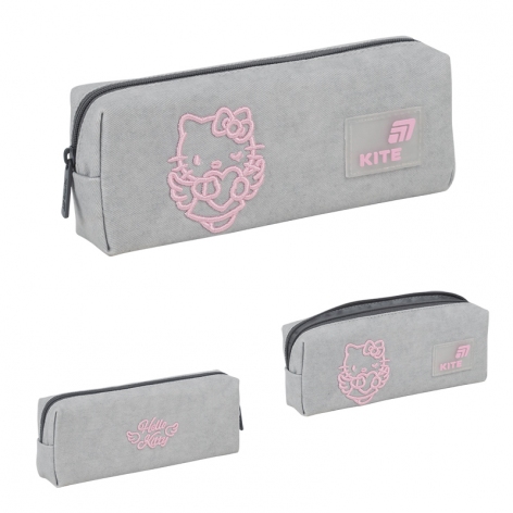 Пенал на одне відділення без наповнення 642 Hello Kitty KITE hk26-642-1