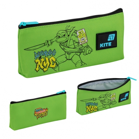 Пенал на одне відділення без наповнення 680 Ninja Turtles KITE nt26-680