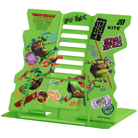 Подставка для книг, учебников металлическая Ninja Turtles KITE nt26-390