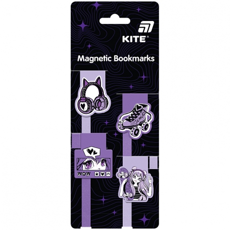 Набір магнітних закладок-лясе Anime Dream KITE k26-497-1