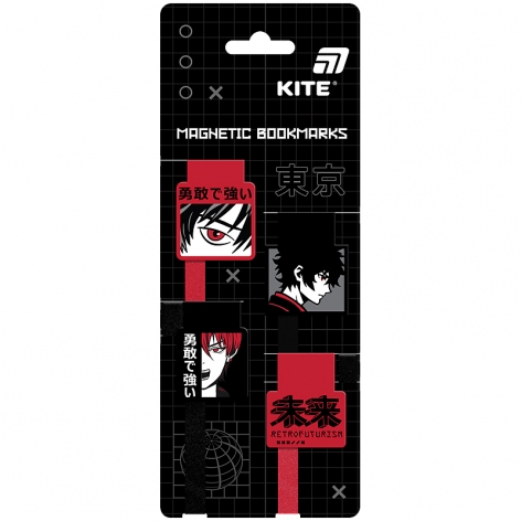 Набор магнитных закладок-лясе Tokyo KITE k26-497-2