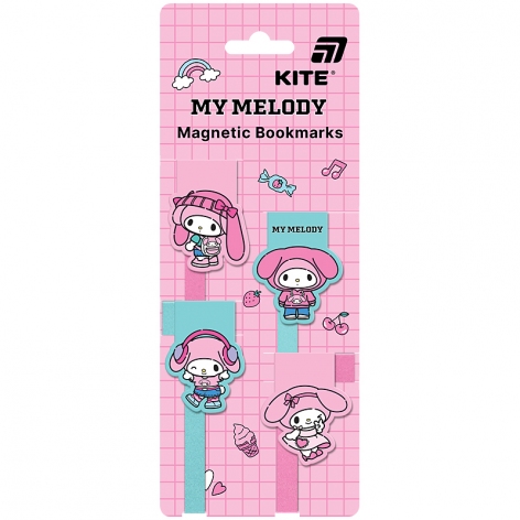 Набор магнитных закладок-лясе Hello Kitty KITE hk26-497-1