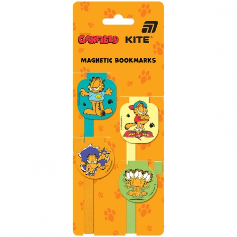 Набор магнитных закладок-лясе Garfield KITE gf26-497