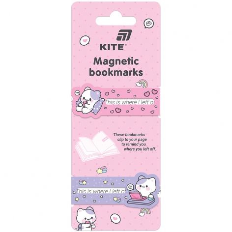 Набір магнітних закладок-індикаторів Kawaii KITE k26-496-1