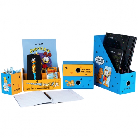 Органайзер настільний картонний на 4 предмета Garfield KITE gf26-357