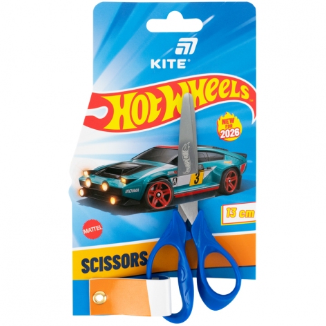 Ножницы детские, 13 см Hot Wheels KITE hw26-122