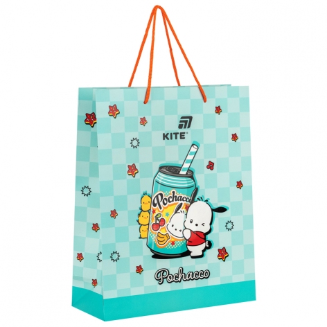 Пакет бумажный подарочный, 26х32см, Pochacco KITE pc26-266