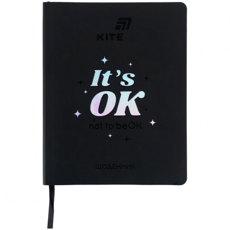 Дневник школьный в мягкой обложке PU, It's OK KITE k26-283-5