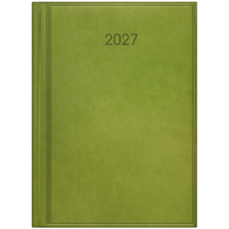 Ежедневник 2027 Стандарт Torino слп/т cвітло-оливковый, Brunnen 73-795-38-567