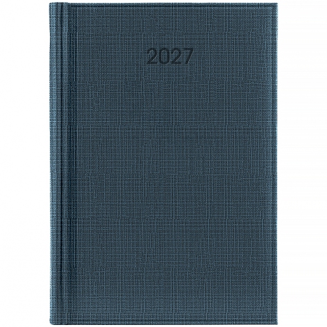 Ежедневник 2027 Стандарт Linetta синий, Brunnen 73-795-30-307
