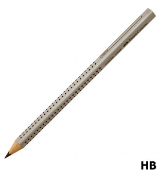 Олівець графітний твердом`який HB тригранний корпус JUMBО GRIP 2001 Faber-Castell 111900