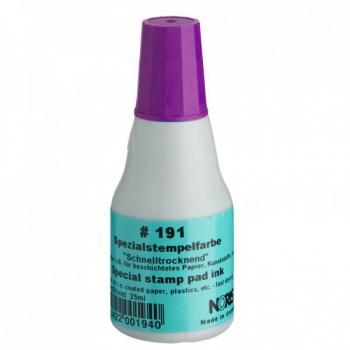Фарба штемпельна, що швидко сохне на спиртовій основі 25 мл NORIS 191 AV 25 фіолетова