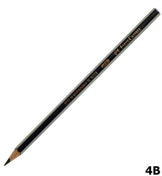 Олівець графітний м`який 4B GOLDFABER 1221 Faber-Castell 112504