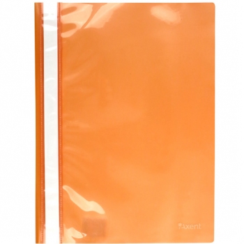 Папака-скоросшиватель пластиковая А4 Axent 1317-28-A оранжевый