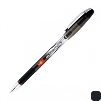 Ручка кулькова масляна Ultraglide  1,0 мм Unimax UX-114-01 чорний