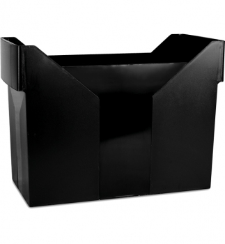Картотека для підвісних файлів, пластик, Donau 7421001-01 чорний