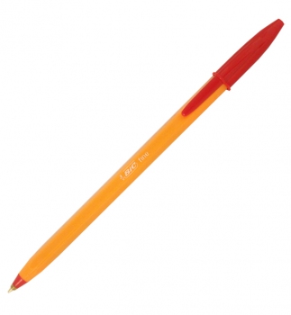 Ручка шариковая масляная  BIC Orange 0,35 мм красный 1199110112
