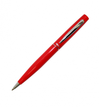 Ручка кулькова в пластиковому футлярі, червона, REGAL R80205.PB10.B