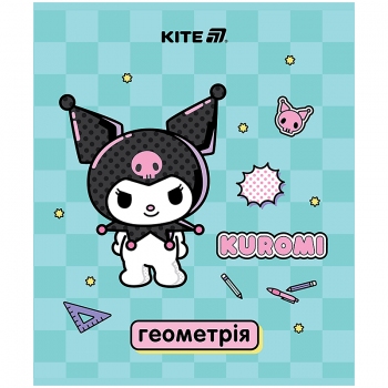 Зошит предметий 48 л., клітинка, Hello Kitty Kite hk25-240-1 геометрія Зошит предметий 48 л., клітинка, Hello Kitty Kite hk25-240-1 геометрія