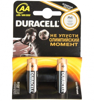 Батарея Duracell Alkaline LR6 MN1500 2xBL