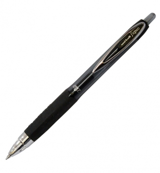 Ручка гелевая автоматическая, UNI SIGNO, UMN-207 (0,7 мм) черный