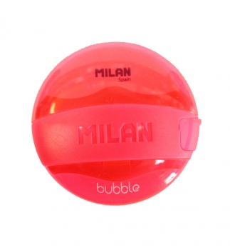 Чинка з ластиком BUBBLE Milan ml.4704116 рожевий