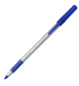 Ручка кулькова масляна  BIC Round Stic Grip Exact 0,35 мм. синій 918543