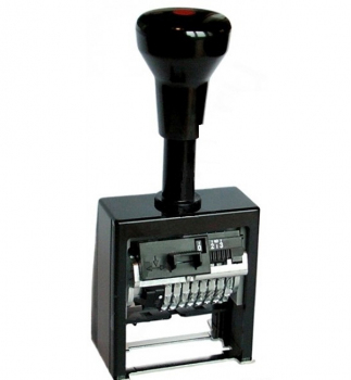 Автоматичний нумератор 8 розрядів, пластиковий корпус REINER В6К/8