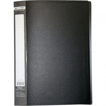 Папка пластиковая с 30 файлами А4 JOBMAX BM.3611-01 черный