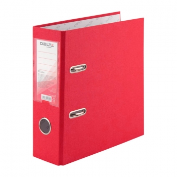 Папка-регистратор  А5 7 см, односторонний, PVC, Delta by Axent D1718-06C красный