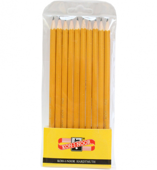 Комплект графітних олівців для креслення 2Н, Н, 3хНВ, 2хв, 2х2В, 3В Koh-i-noor 1570.10